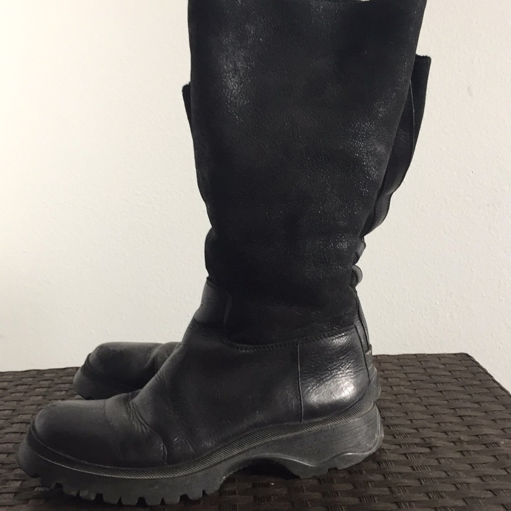 Prada black boots